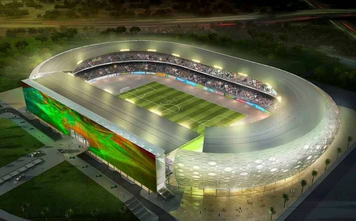 CAF INSPECTS GODSWILL AKPABIO STADIUM.