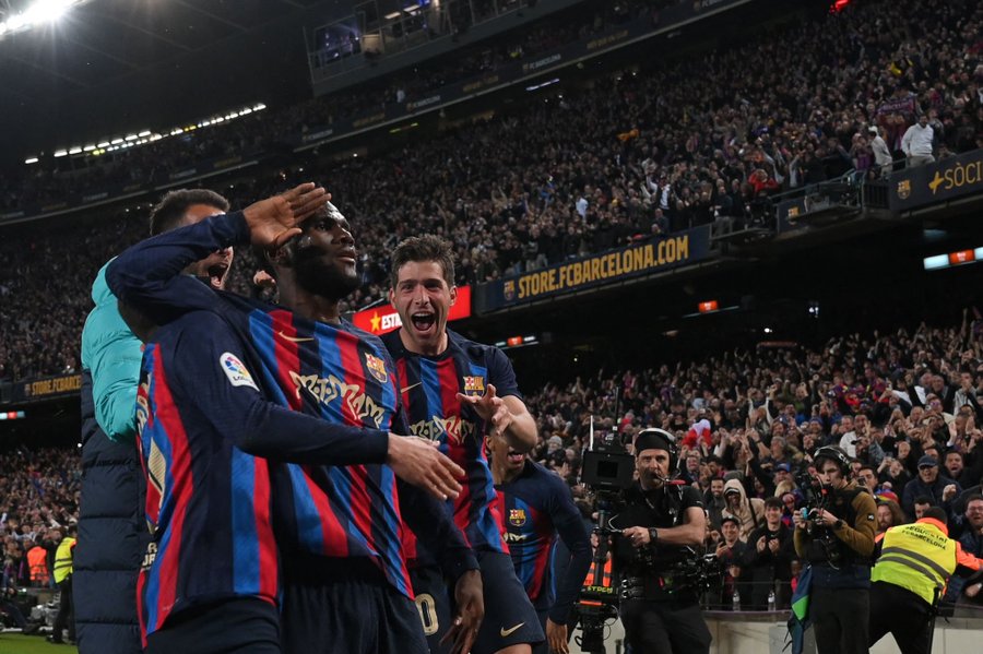 Barcelona dent Real Madrid’s title hopes with late winner in El Clasico