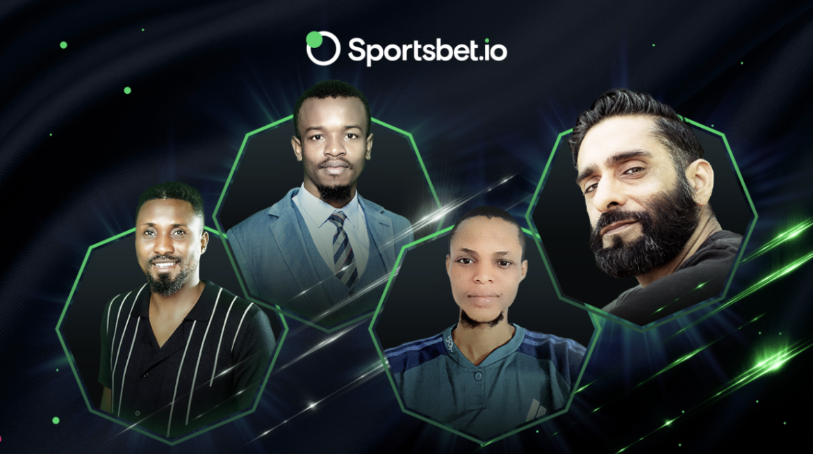 Four new Sportsbet.io ambassadors join the crypto experience