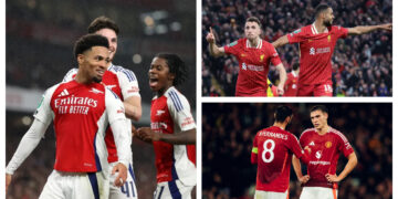 Europa League & Carabao Cup roundup: Man Utd stumble, Arsenal, Liverpool win big