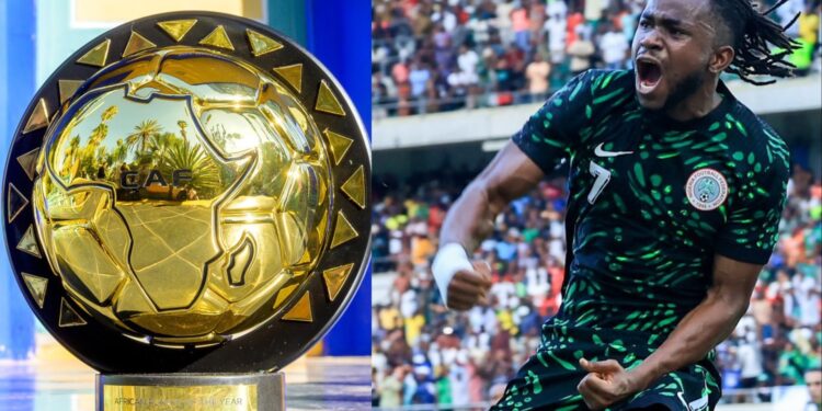 According to Nigerian football fans, Super Eagles star Ademola Lookman will win the 2024 Africa Player of the Year award.