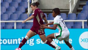 In their final group game, Nigeria's Falconets defeated Venezuela 4-0 to qualify for the knockout stages of the FIFA U-20 Women's World Cup.
