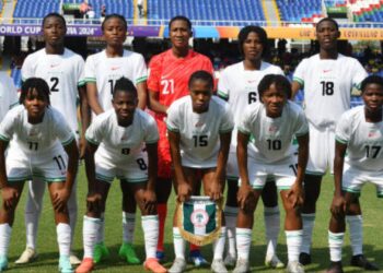In their final group game, Nigeria's Falconets defeated Venezuela 4-0 to qualify for the knockout stages of the FIFA U-20 Women's World Cup.