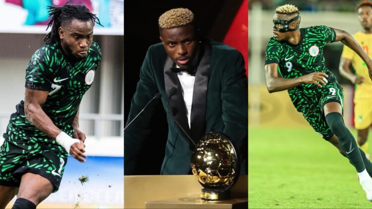 After thrashing Benin Republic, Victor Osimhen backs Ademola Lookman for 2024 CAF Player of the Year award