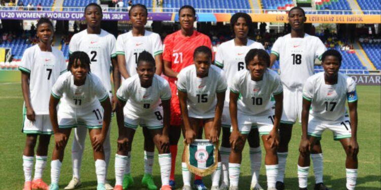 The Falconets of Nigeria take on the Nadeshiko of Japan in a round of 16 FIFA U-20 Women's World Cup game.