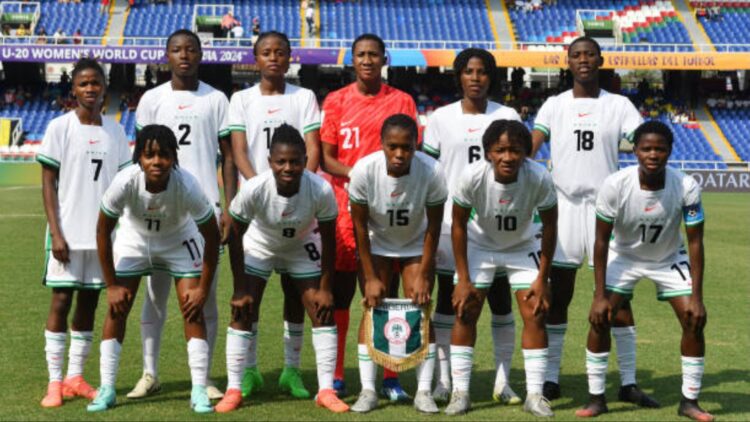 The Falconets of Nigeria take on the Nadeshiko of Japan in a round of 16 FIFA U-20 Women's World Cup game.