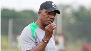 AFCON 2025: Eguavoen explains Osimhen's bench role in Nigeria's draw against Rwanda