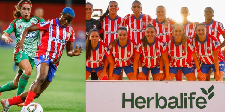 In Atletico Madrid's season opener against Granada, Super Falcons star Rasheedat Ajibade bagged an assist.