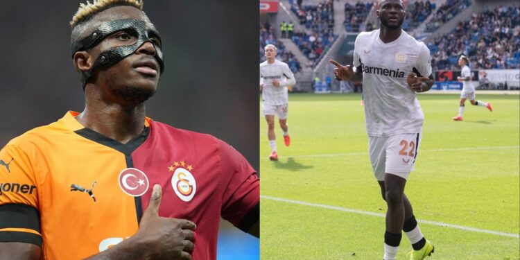 Super Eagles of Nigeria stars Victor Osimhen and Victor Boniface were both in fine form for Galatasaray and Bayer Leverkusen respectively.