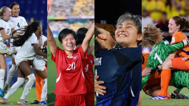 North Korea, Japan, the United States, and the Netherlands qualify for FIFA U-20 Women's World Cup semifinals