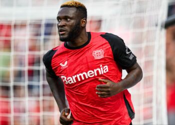 Victor Boniface was the hero as Bayer Leverkusen produced a stunning 4-3 comeback against Wolfsburg in the Bundesliga.