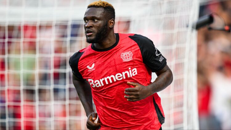 Victor Boniface was the hero as Bayer Leverkusen produced a stunning 4-3 comeback against Wolfsburg in the Bundesliga.