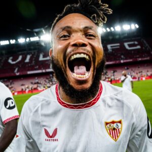 Super Eagles of Nigeria star Chidera Ejuke bags winner for Sevilla against Real Valladolid
