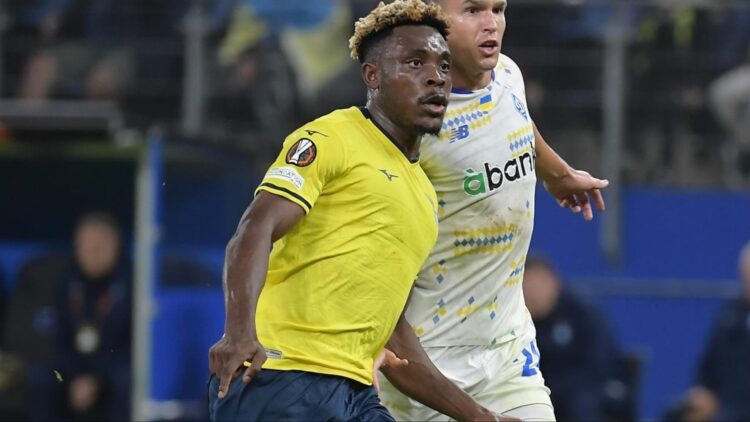 Super Eagles star Fisayo Dele-Bashiru scores for Lazio in Europa League debut win against Dynamo Kyiv.