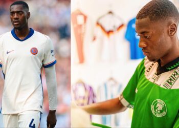 Super Eagles of Nigeria coach Austin Eguavoen says Tosin Adarabioyo switching to Nigeria is in the works.