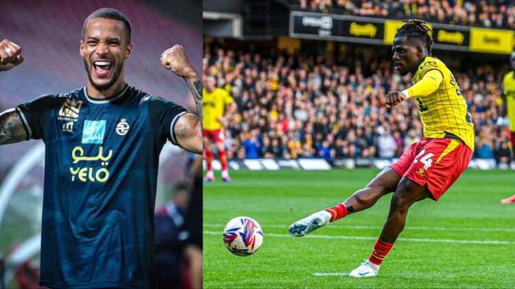 Tom Dele-Bashiru scored a winning penalty as Watford beat Sunderland while William Troost-Ekong scored a penalty for Al-Kholood in a loss to Al-Hilal.