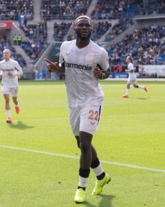 Super Eagles of Nigeria stars Victor Osimhen and Victor Boniface were both in fine form for Galatasaray and Bayer Leverkusen respectively.
