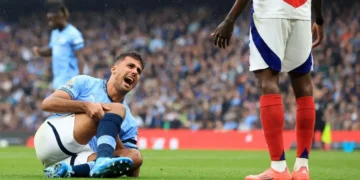 Manchester City midfielder Rodri to miss rest of season with ACL injury