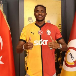 Super Eagles of Nigeria star Victor Osimhen says Galatasaray is like a family, brands Mertens a big brother.