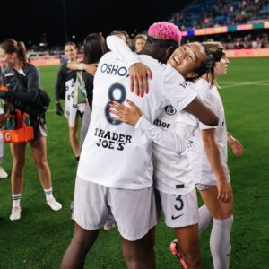 In an NWSL match, Asisat Oshoala bagged the winner for Bay FC against Louisville.
