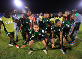 Nigeria's under-17 women's national team made history by qualifying for the quarterfinals of the 2024 FIFA Women's World Cup/