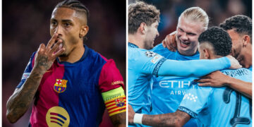Champions League: Raphinha hat-trick downs Bayern, Haaland stars in City rout