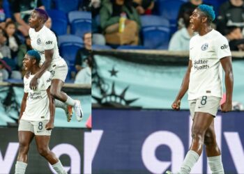 Super Falcons of Nigeria star Asisat Oshoala was on target as Gotham FC destroyed Bay FC 5-1 in an NWSL fixture.