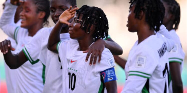 The Flamingos, Nigeria's under-17 women's national team destroyed New Zealand 4-1 in their opening match of the 2024 FIFA U-17 Women's World Cup.