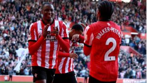 In Europe, Super Eagles of Nigeria stars Victor Boniface and Joe Aribo both scored for Bayer Leverkusen and Southampton.
