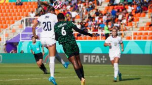 The FIFA U-17 Women's World Cup journey of Nigeria's Flamingos is over after losing 0-2 to the USA in a quarterfinal rematch. 