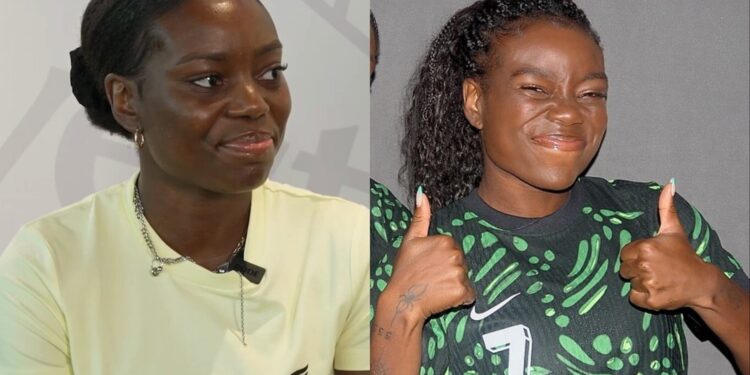 Super Falcons: Toni Payne brags about Nigerian tattoo