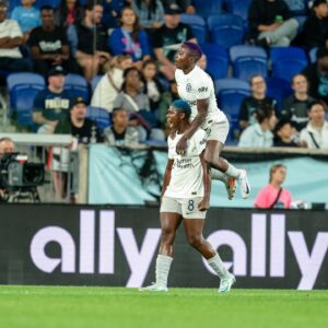 Super Falcons of Nigeria star Asisat Oshoala was on target as Gotham FC destroyed Bay FC 5-1 in an NWSL fixture.