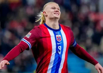 Haaland hat-trick blows Kazakhstan away