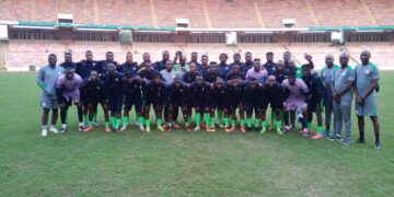 CHAN Eagles round off first round of training ahead of qualifier against Ghana