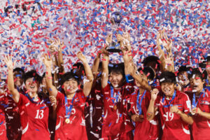 Korea DPR lifts the U-17 Women's World Cup in Dominican Republic