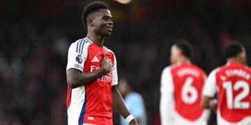 Saka shines as Arsenal brush Nottingham Forest aside at the Emirates.