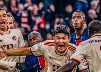 Bayern edge ten-man PSG in narrow win