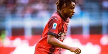 Chukwueze in action as Ac Milan thump Empoli at San Siro