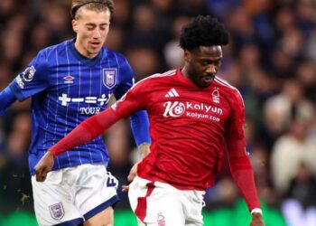 Aina in action, Awoniyi benched in Forest win