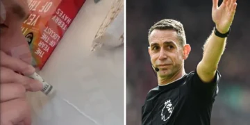 UEFA open investigation into Premier League referee spotted sniffing white powder