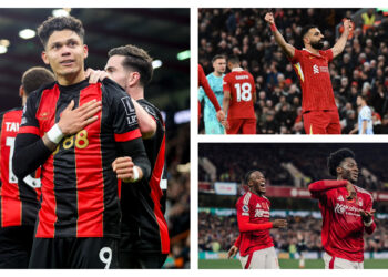 Premier League: Salah sends Liverpool top, Manchester City stunned by Bournemouth