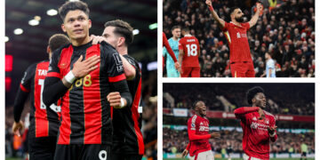 Premier League: Salah sends Liverpool top, Manchester City stunned by Bournemouth