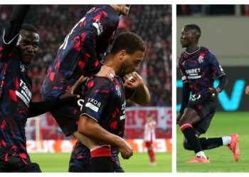 Super Eagles star Dessers rescues point for Rangers against Olympiacos