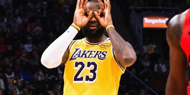 NBA: LeBron James and Anthony Davis go crazy as Lakers beat Raptors for 1st road win