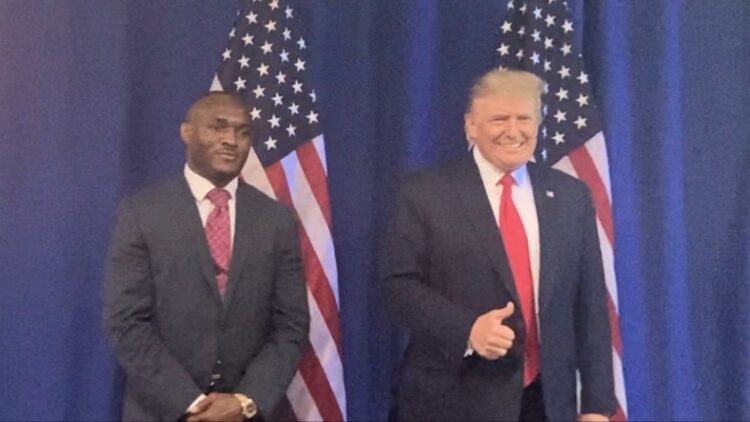 Kamaru Usman: Nigerian Nightmare endorses Donald Trump for President