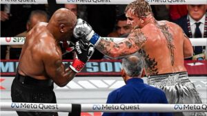 YouTube star Jake Paul defeats 58-year-old Mike Tyson 