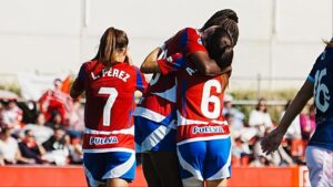 Super Falcons star Edna Imade scores for Granada against Levante Badalona