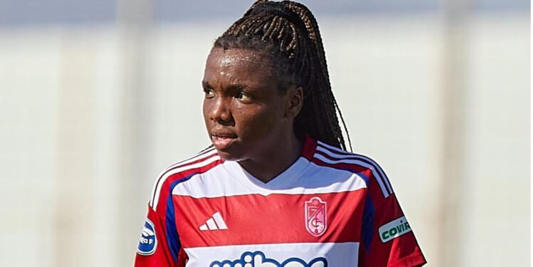 Super Falcons star Edna Imade scores for Granada against Levante Badalona