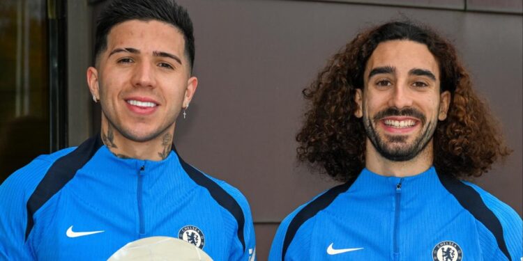 PFA present Enzo Fernandez, Cucurella with special recognition awards