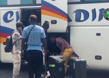 Breaking! Victor Osimhen, Boniface, Troost-Ekong, 7 others storm Super Eagles camp in Abidjan (Video)